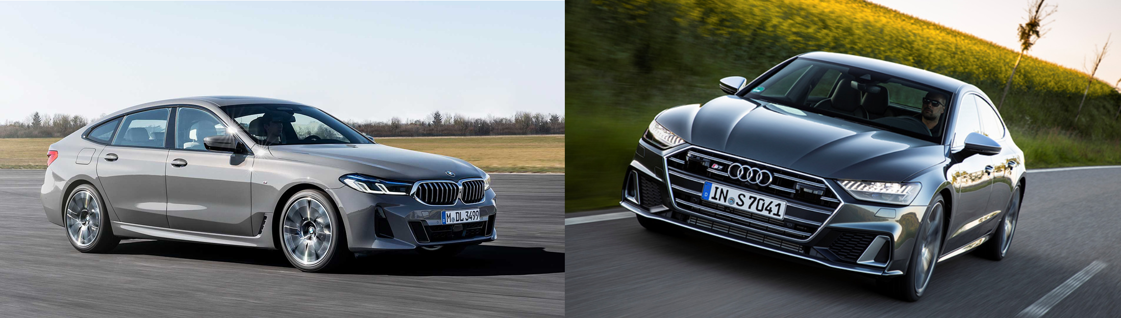 BMW 620d, 아우디 S7