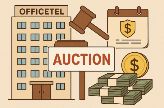 오피스텔 경매로 월세 수익