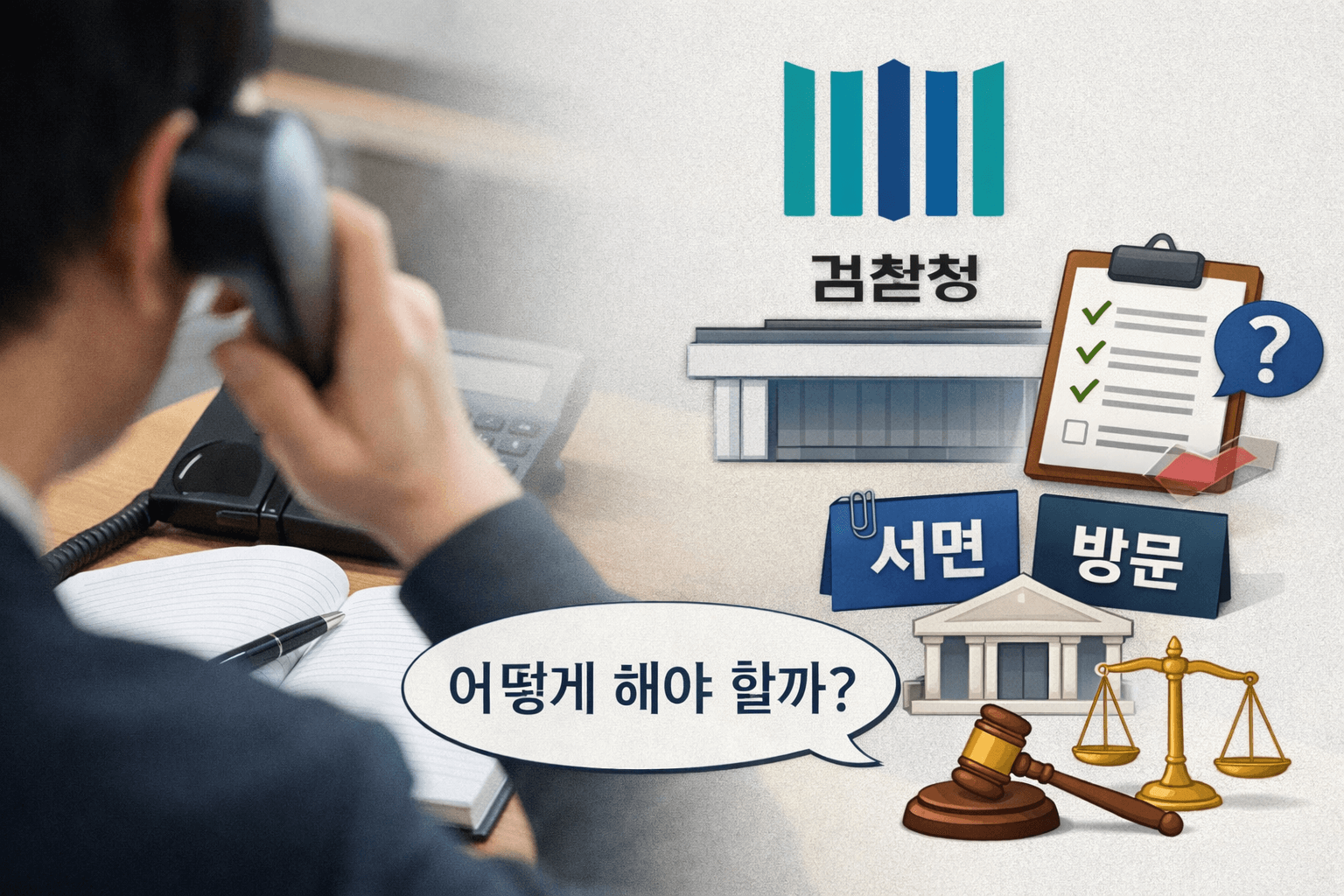 검찰청 민원실 전화 상담은 어디까지 가능한가