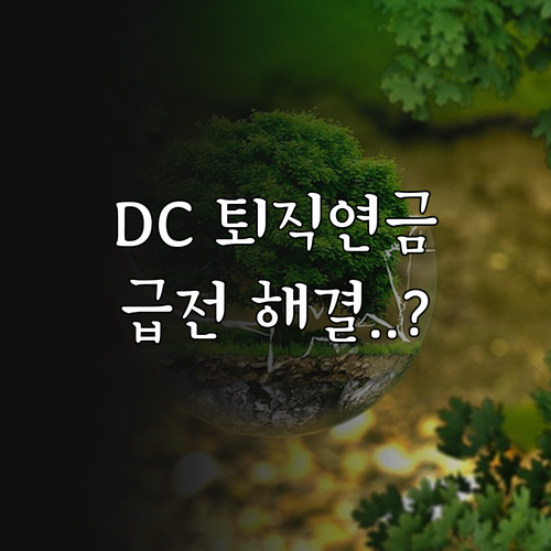 확정기여형 DC형 퇴직연금 중도인출 ..
