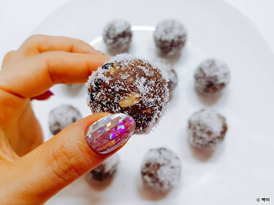 다이어트-간식-레시피-수제-추코볼-만들기