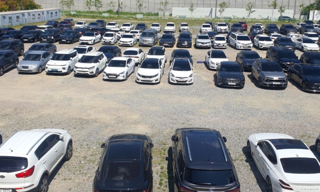 나대지-주차장-활용-모습입니다.