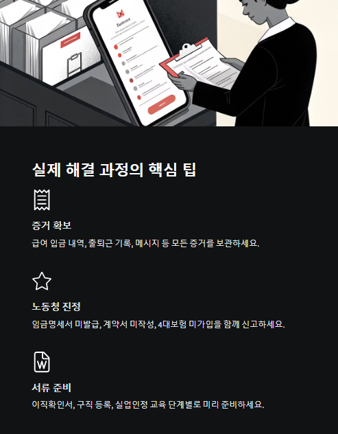 실제 해결 과정의 핵심 팁