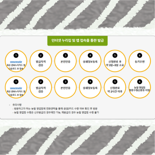 인터넷 누리집 및 앱 접속을 통한 발급