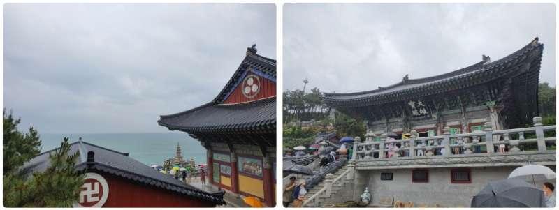 용궁사 대웅전 관음보전