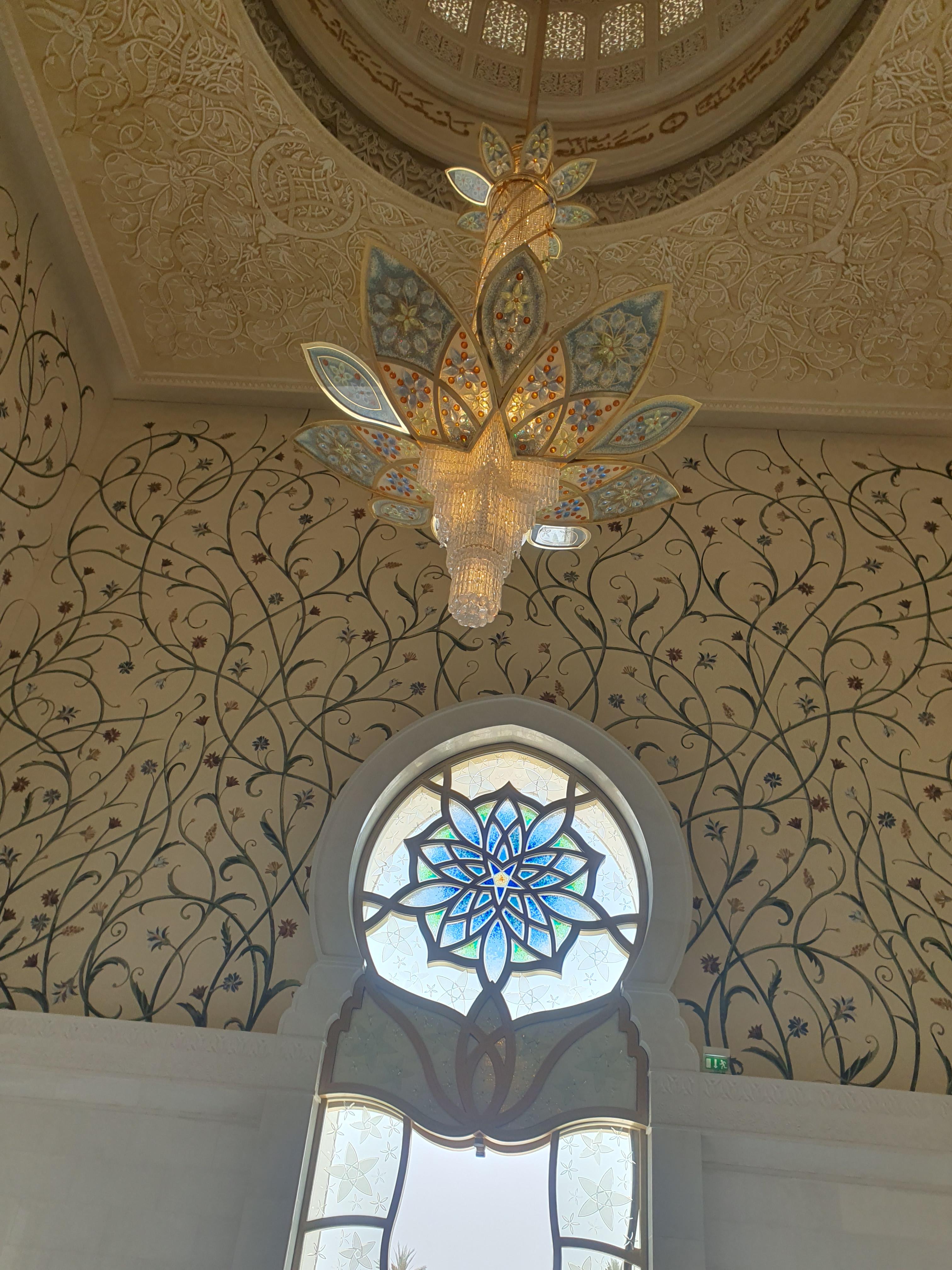 노랑풍선 두바이 패키지 4박 6일 2일차- 셰이크 자이드 그랜드 모스크 대통령궁 에미레이트 팰리스 루브르박물관