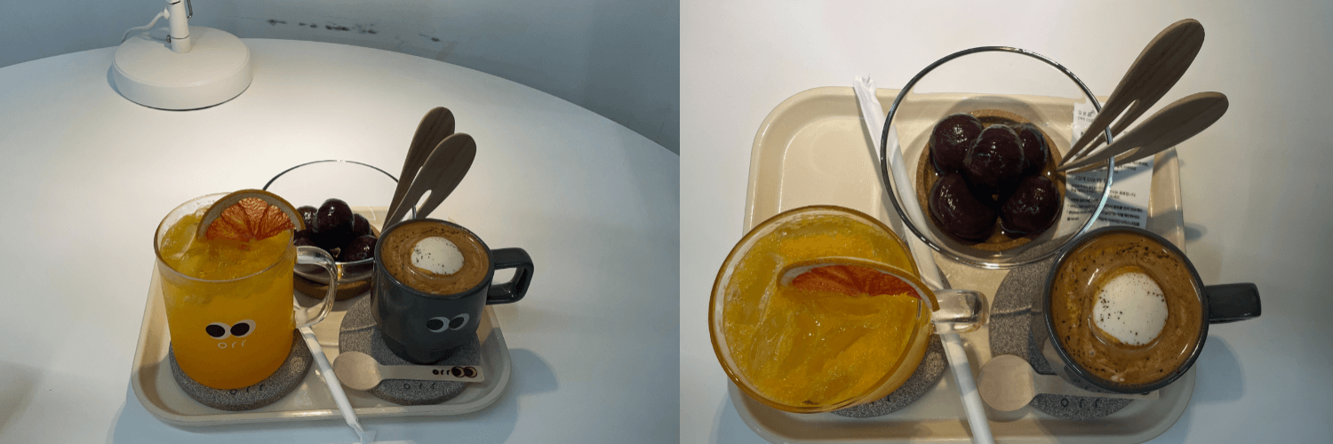 카페오르르-메뉴