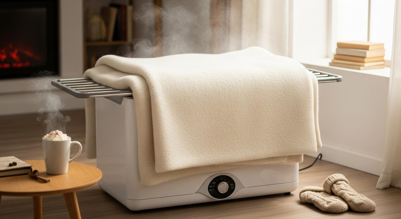 겨울 이불 건조기 몇분