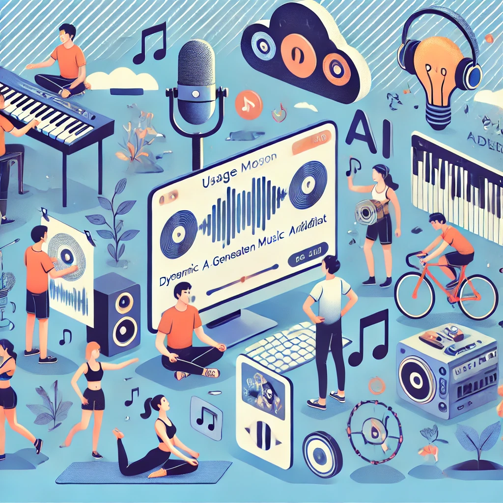 Mubert: 실시간 스트리밍과 저작권 자유의 AI 음악