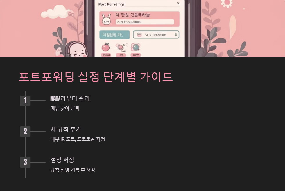 공유기설정