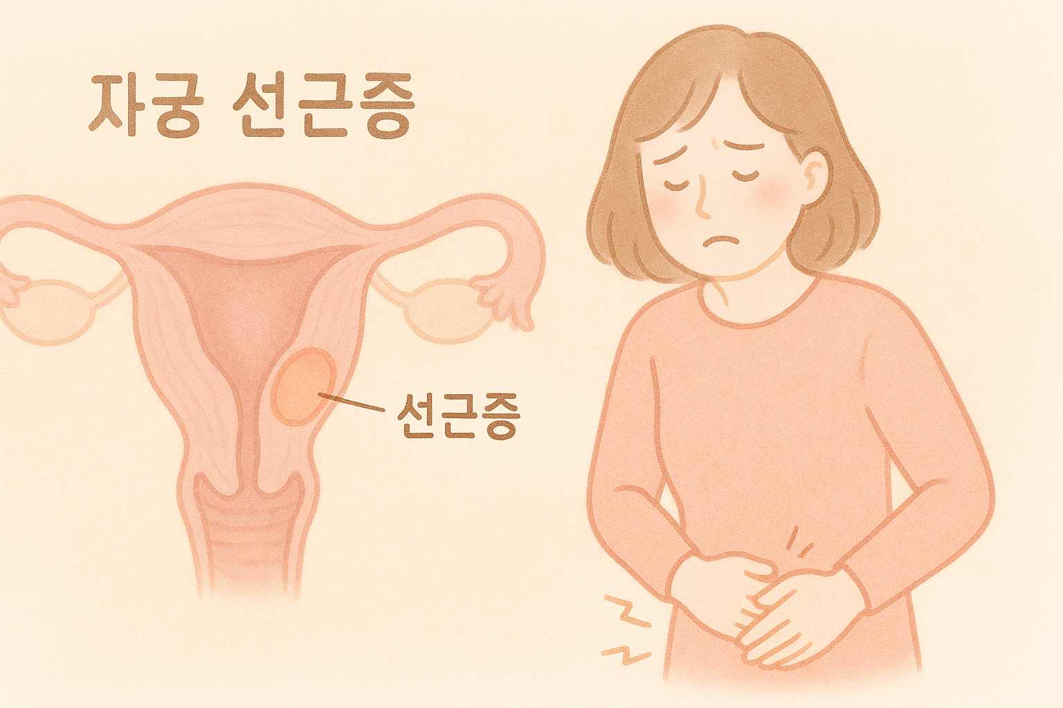 자궁 선근증에 관한 사진