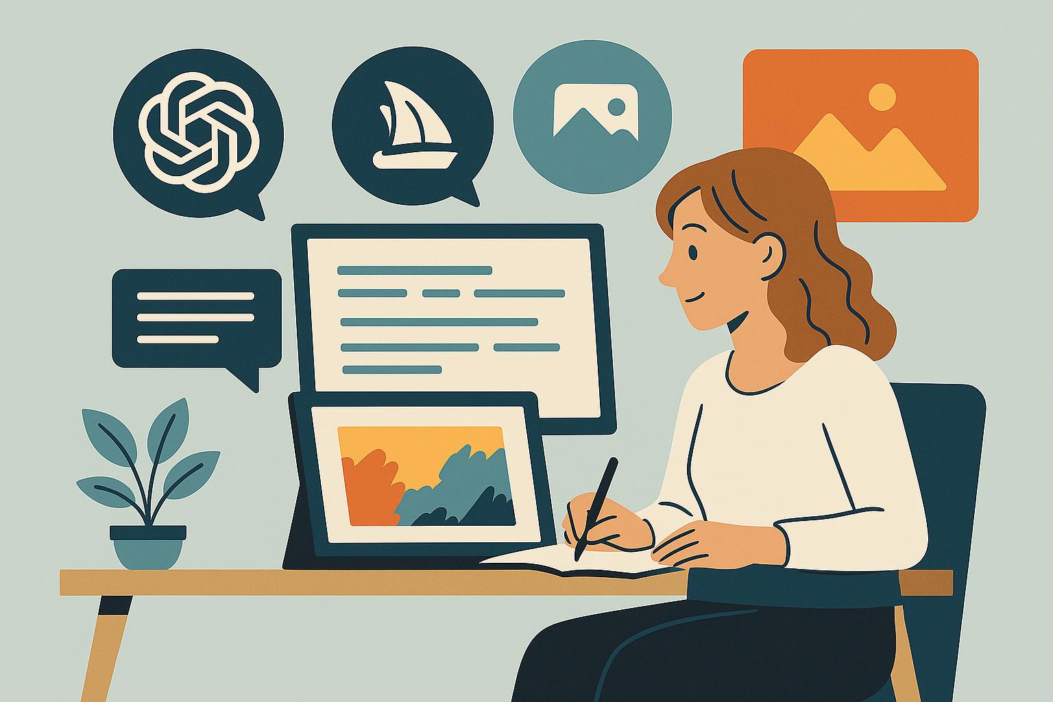 챗GPT와 미드저니를 함께 활용한 콘텐츠 제작