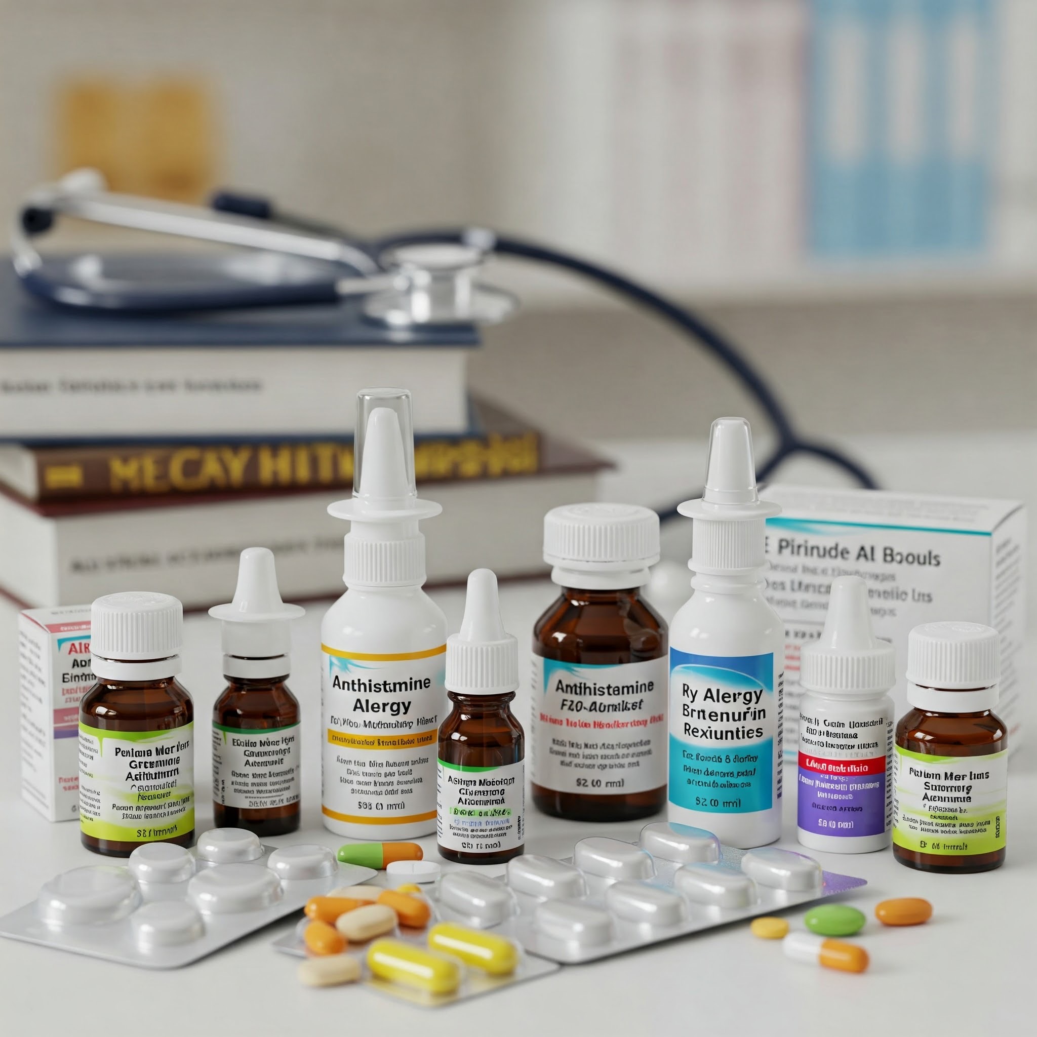 의약품을 나열한 모습