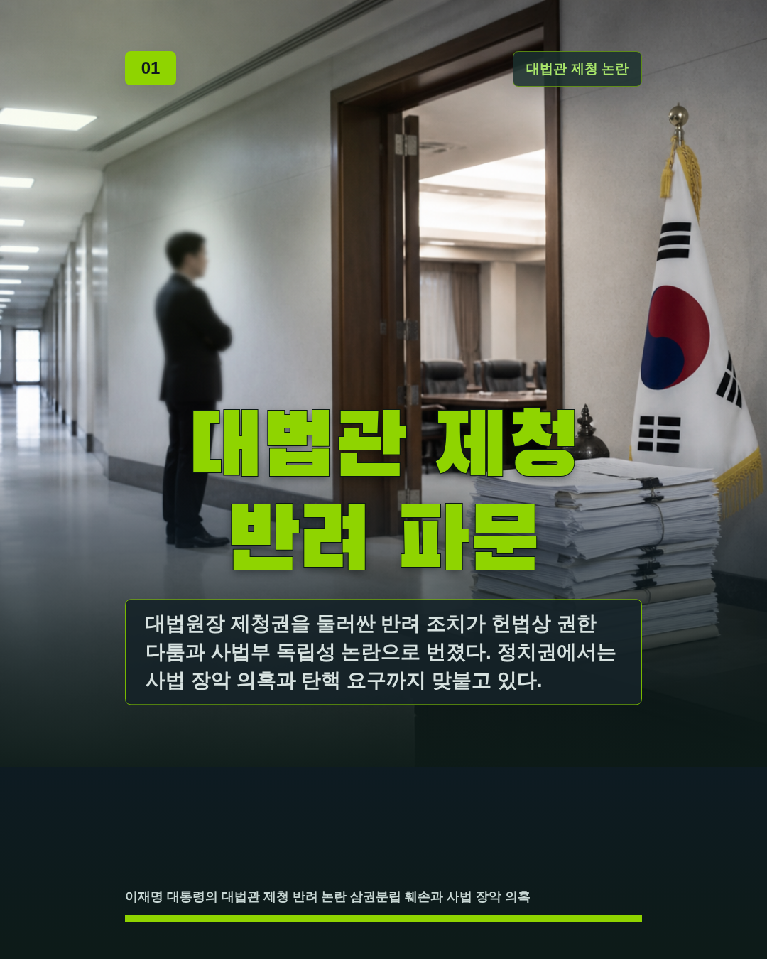 대법관 제청 반려 파문