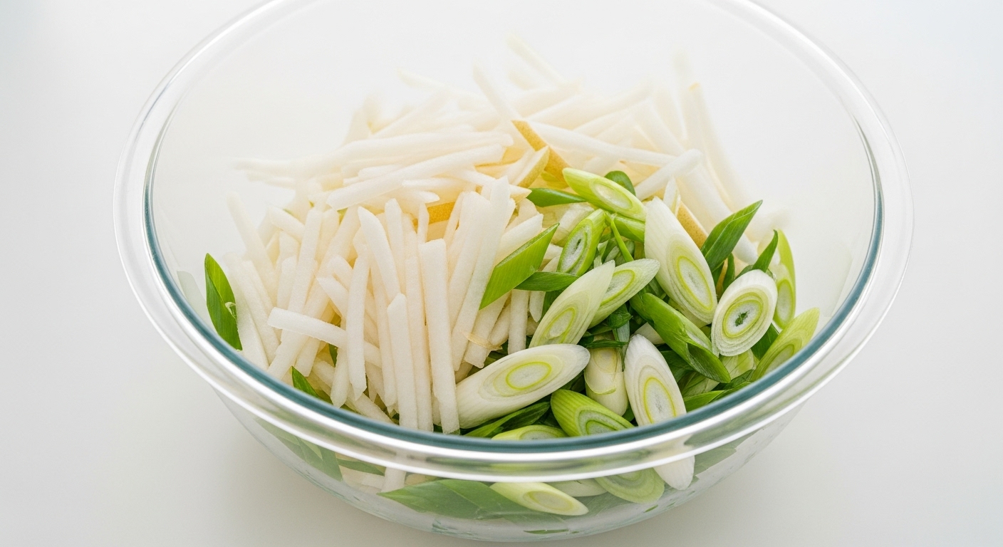 백김치 맛있게 담는법