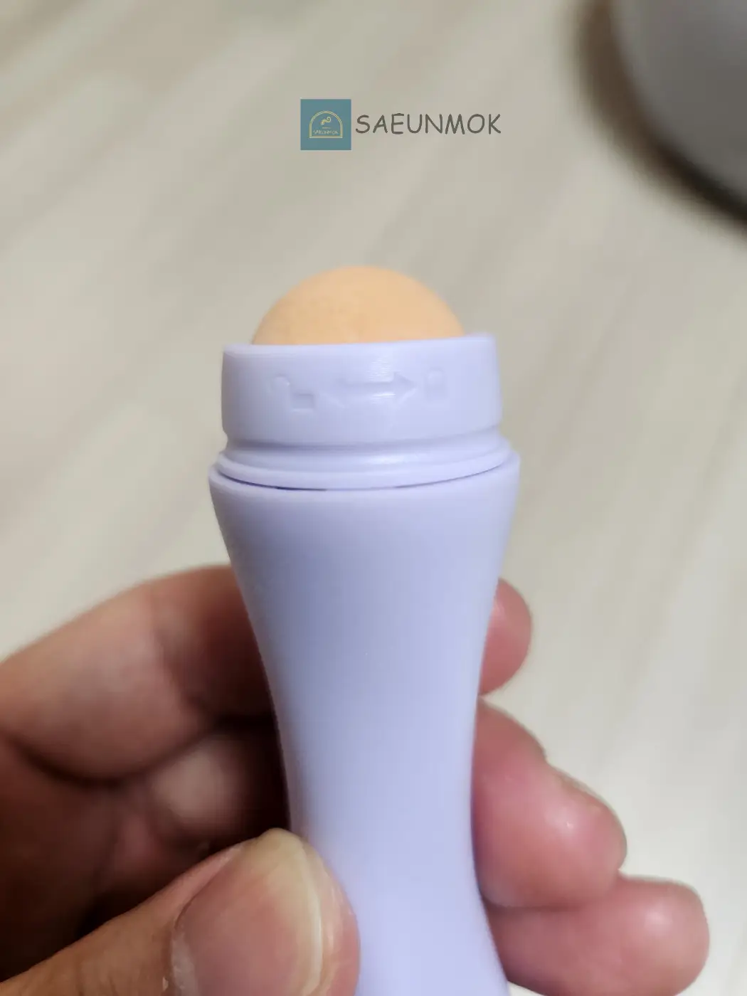 다이소-오일롤러-사용전