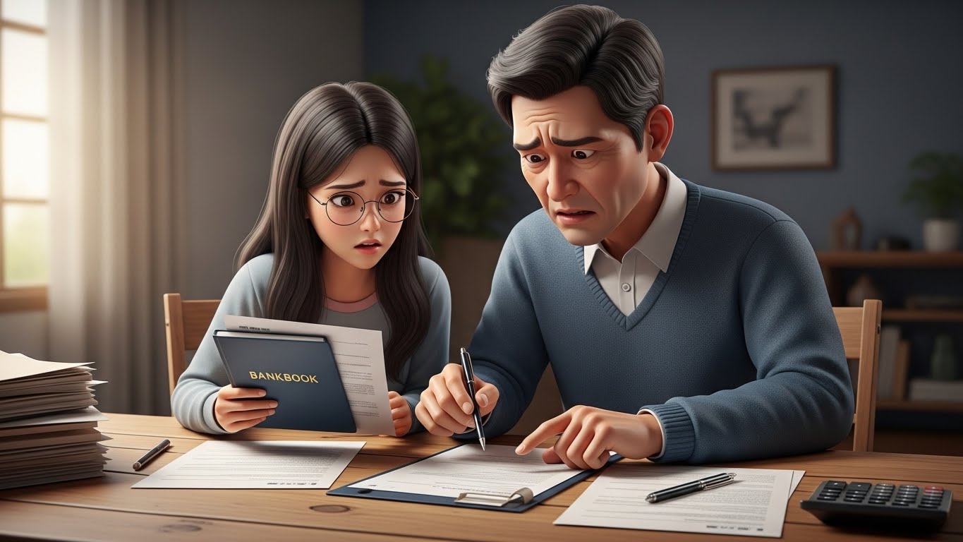 미성년자예금, 빚상속