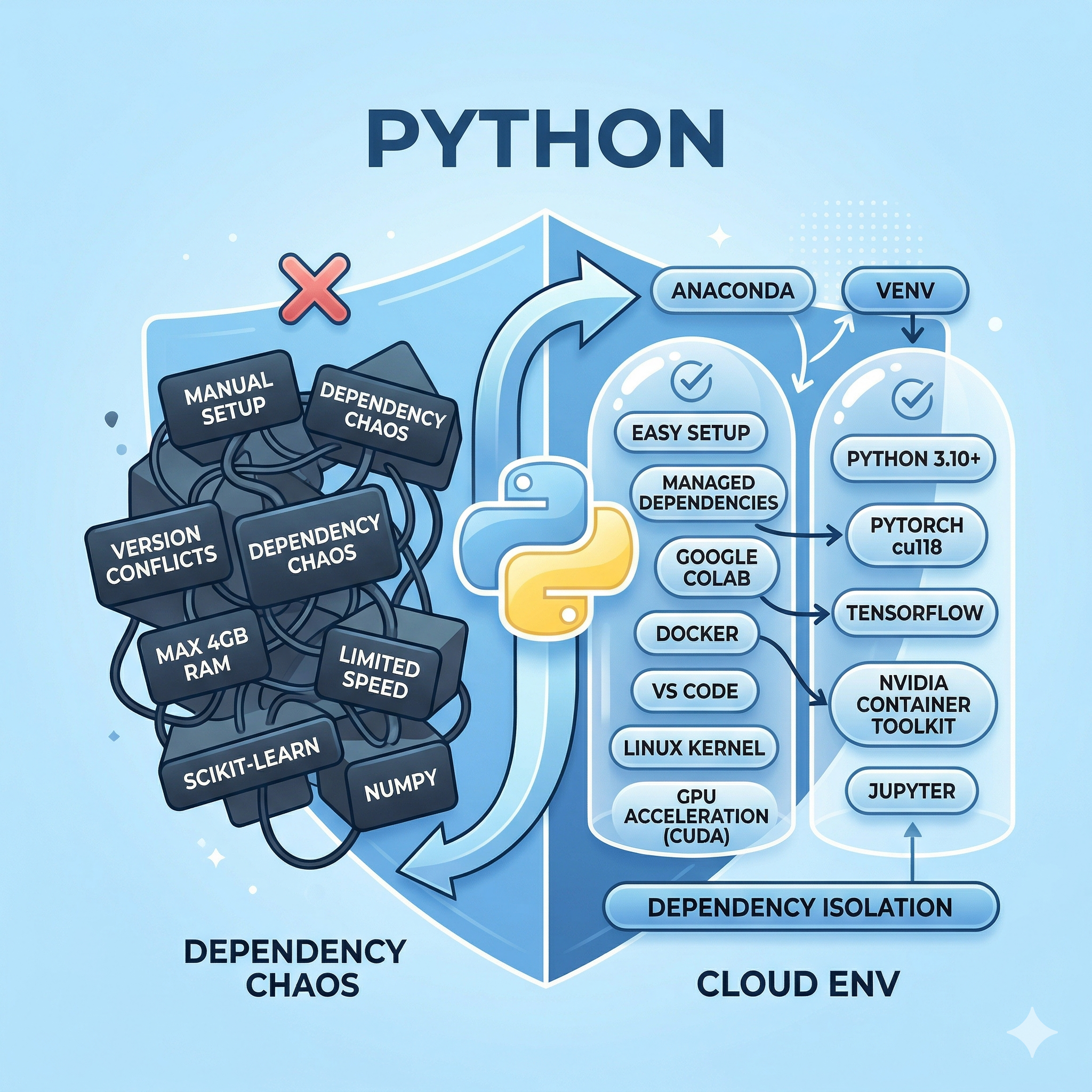 로컬 환경 vs 클라우드 환경