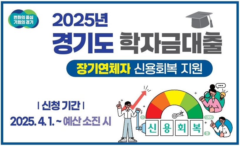 2025 경기도 학자금대출 장기연체자 신용회복 지원사업