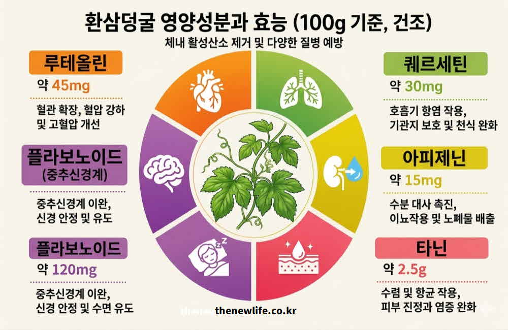 환삼덩굴 효능 영양성분