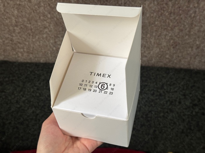 MM6 x TIMEX Ring Watch 메종 마르지엘라 타이맥스 콜라보 리뷰 가격