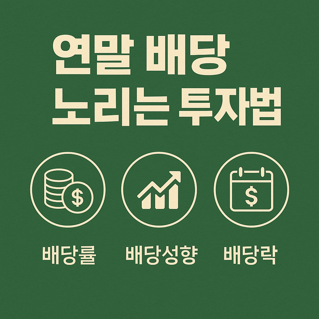 연말 배당 노리는 투자법 썸네일 이미지