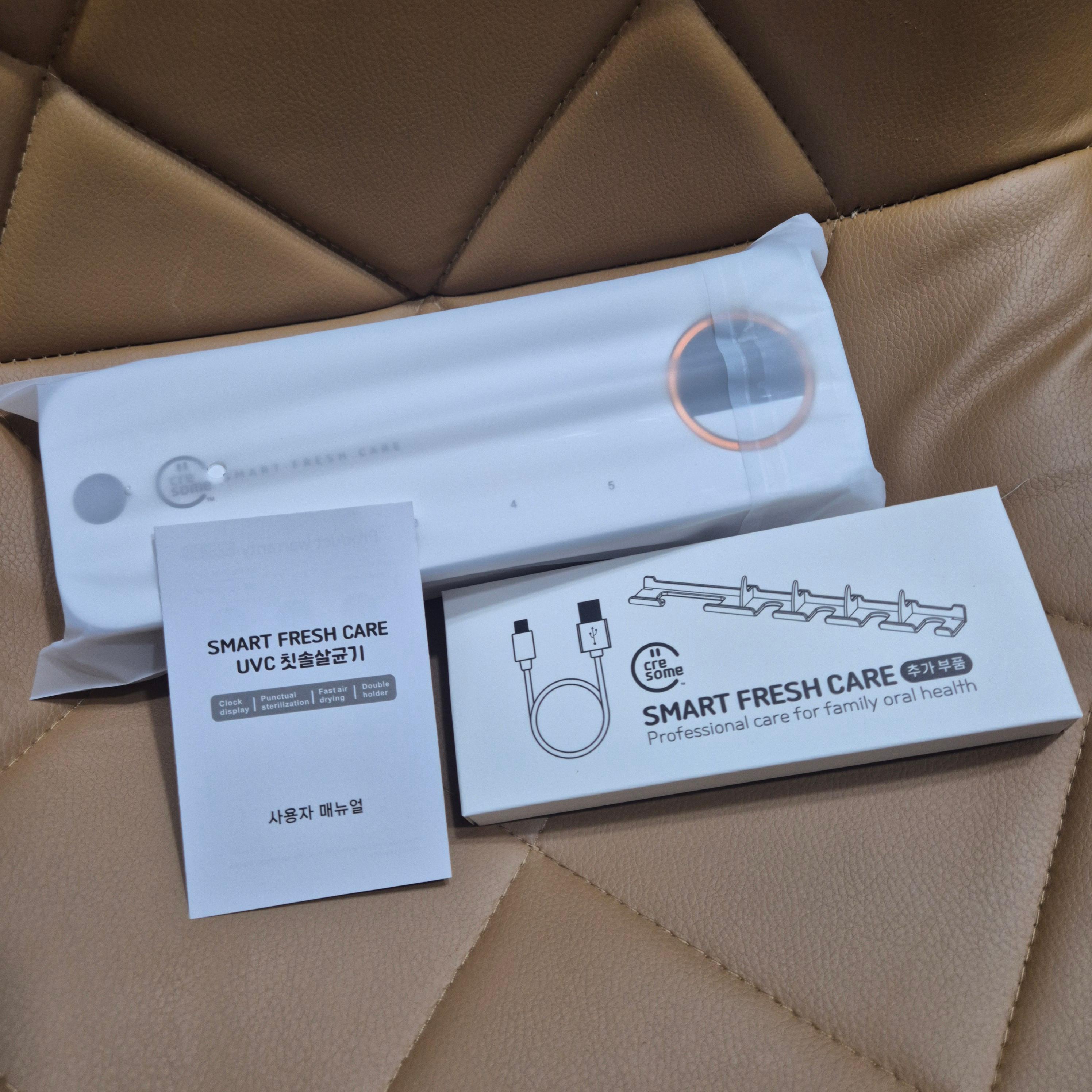 크리썸 칫솔살균기 구성