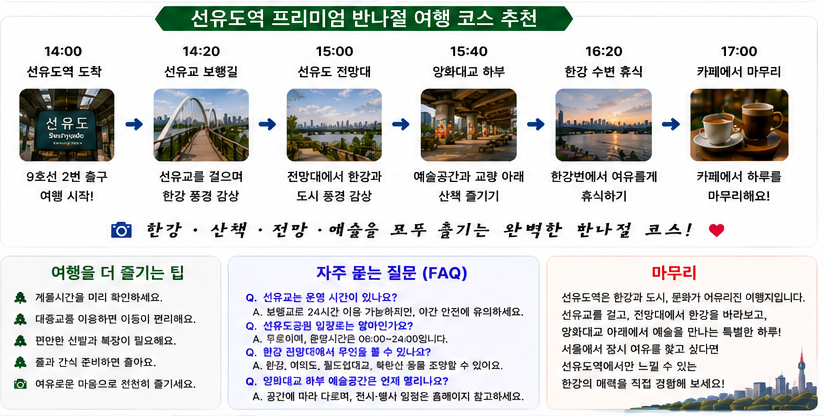 선유도역 반나절 여행 코스