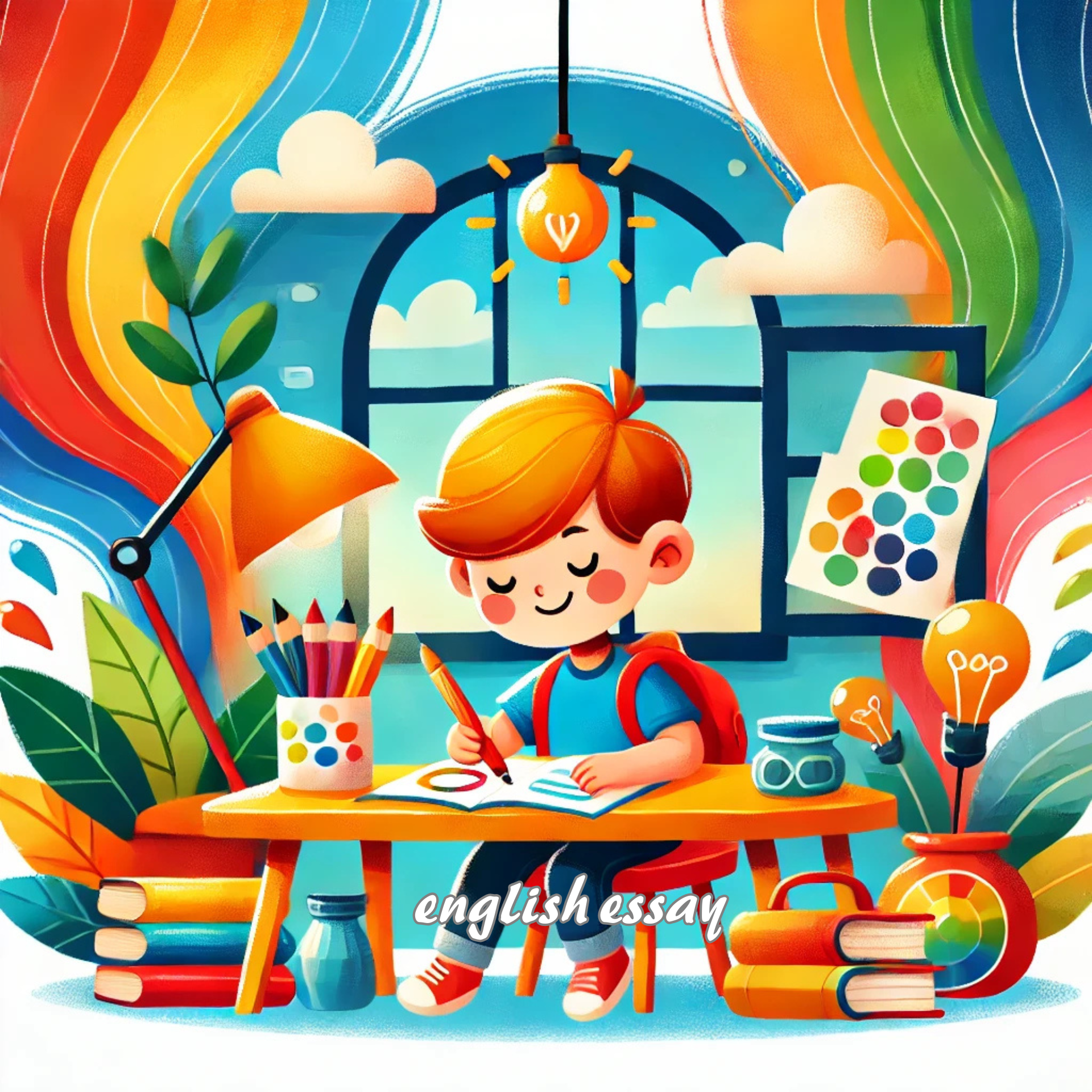 How to Write an English Essay About "Colors Around Me" 내 주변의 색깔들에 대한 영어 에세이 쓰는 방법