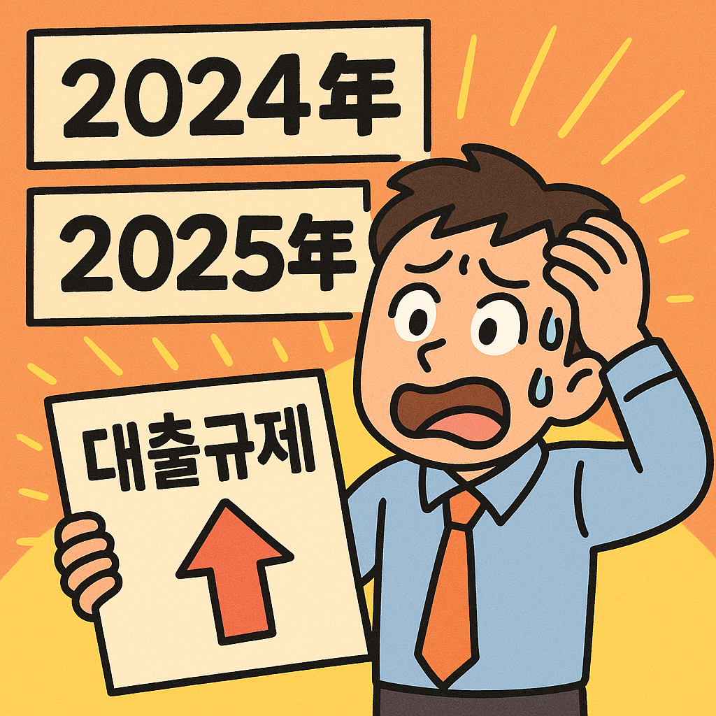 2024년과 2025년 대출규제