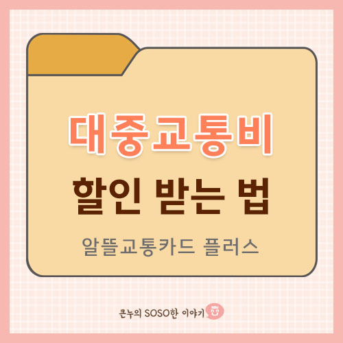 알뜰교통카드 플러스