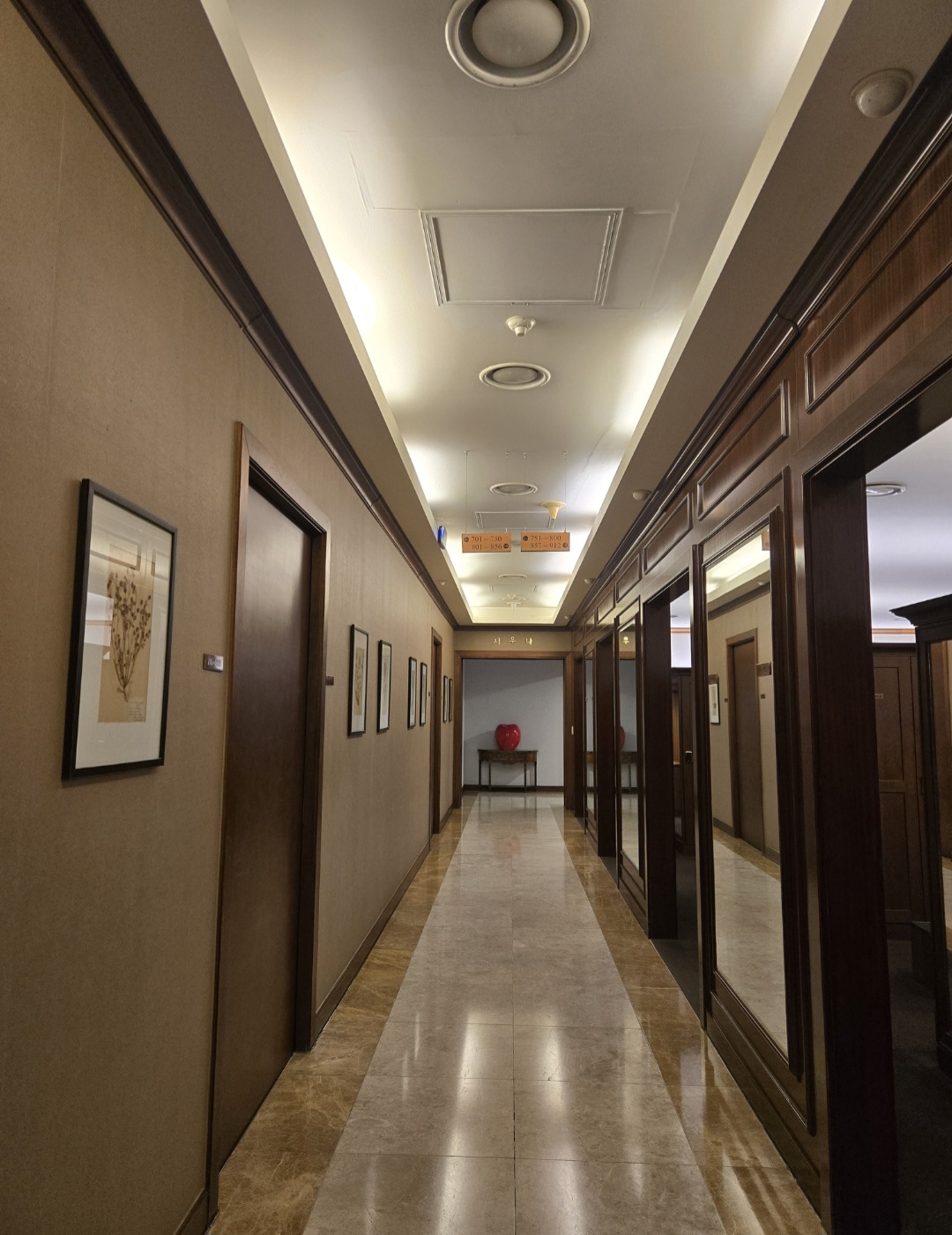 양평TPC 락커룸 입구