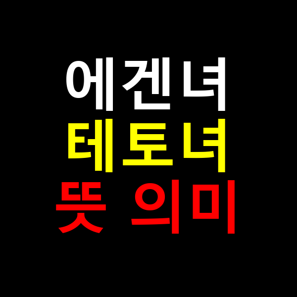 에겐녀
테토녀
