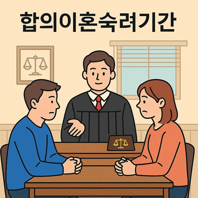합의이혼숙려기간 양육권, 합의이혼숙려기간 증거