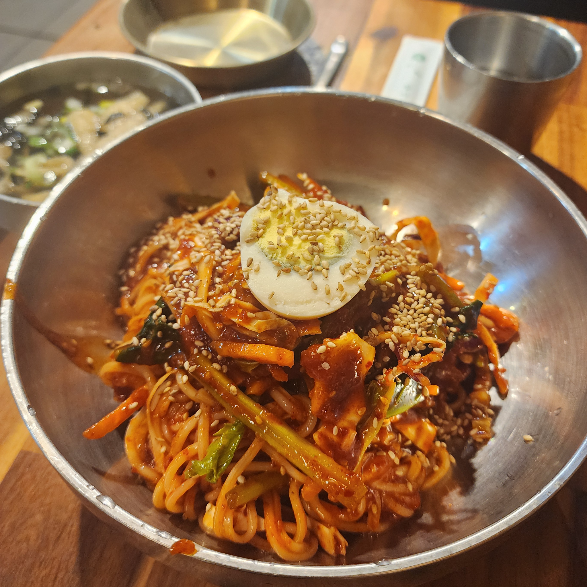 열무비빔국수
