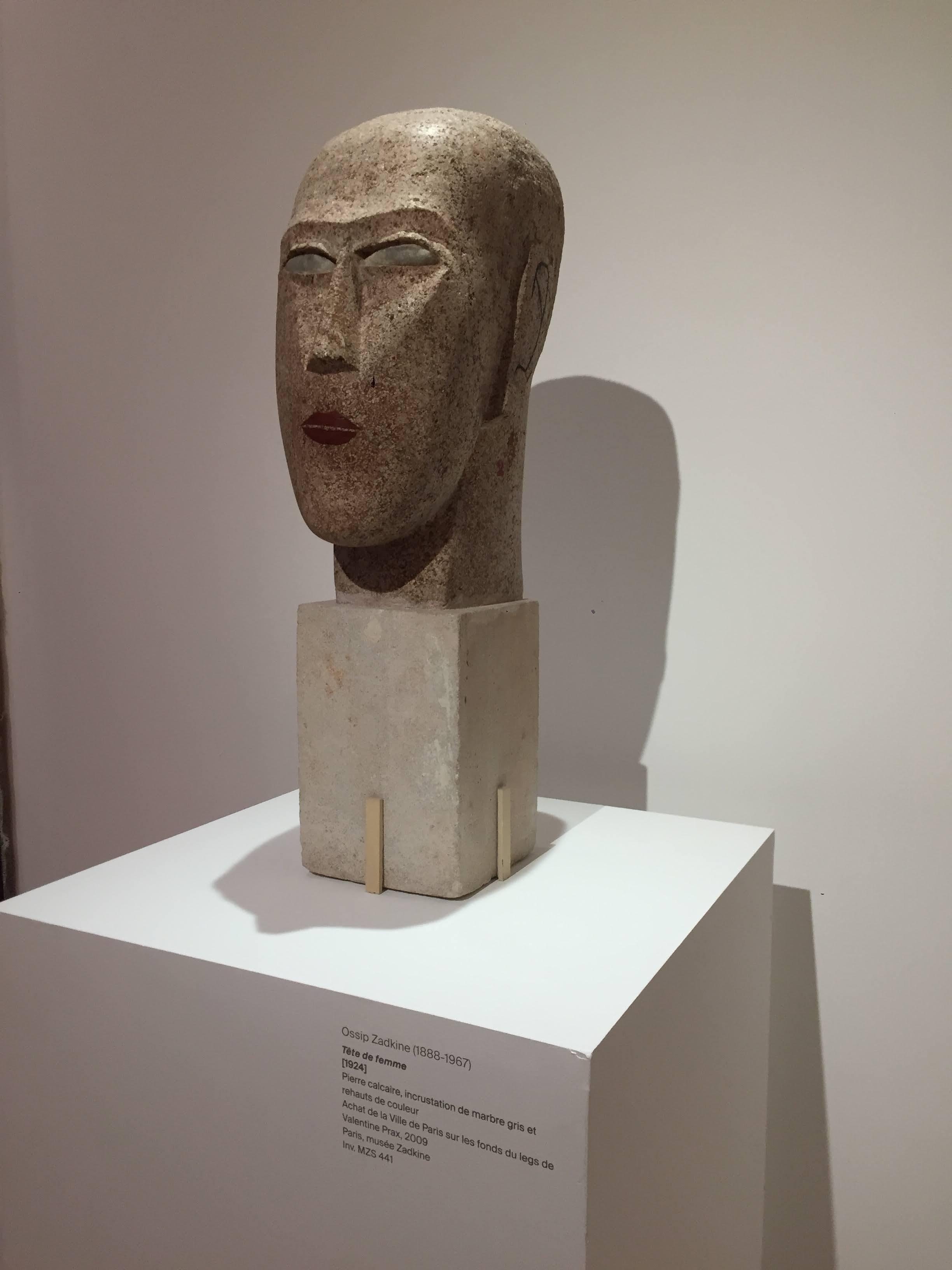 자드킨 미술관, 원시적 영혼 전시 작품, 오십 자드킨