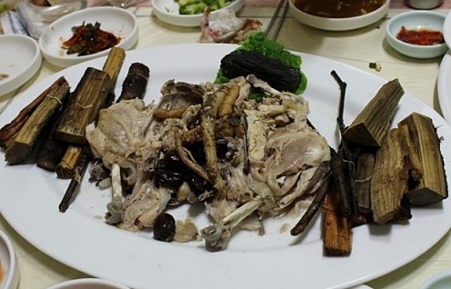 백반기행-함평-닭코스-시골집-엄나무백숙