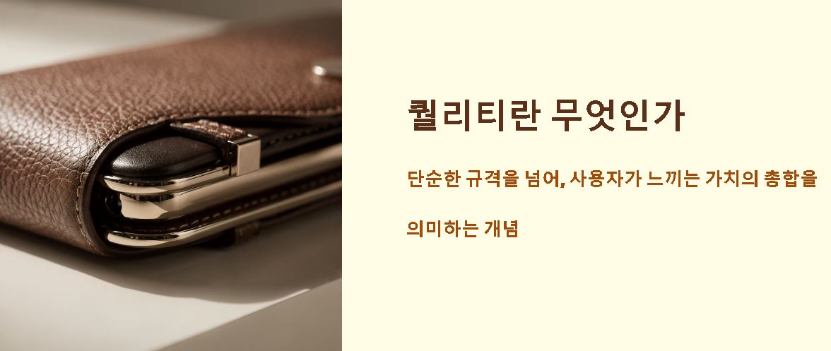 퀄리티 뜻