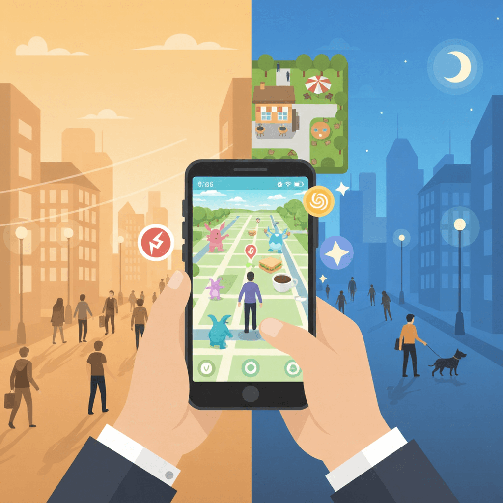 하루 일과 속 포켓몬고 플레이 루틴 공개