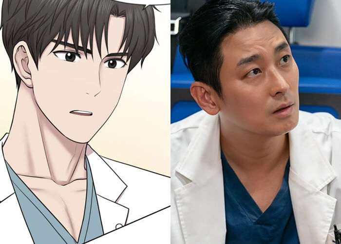 중증외상센터, 웹툰 vs 드라마 주인공 비교