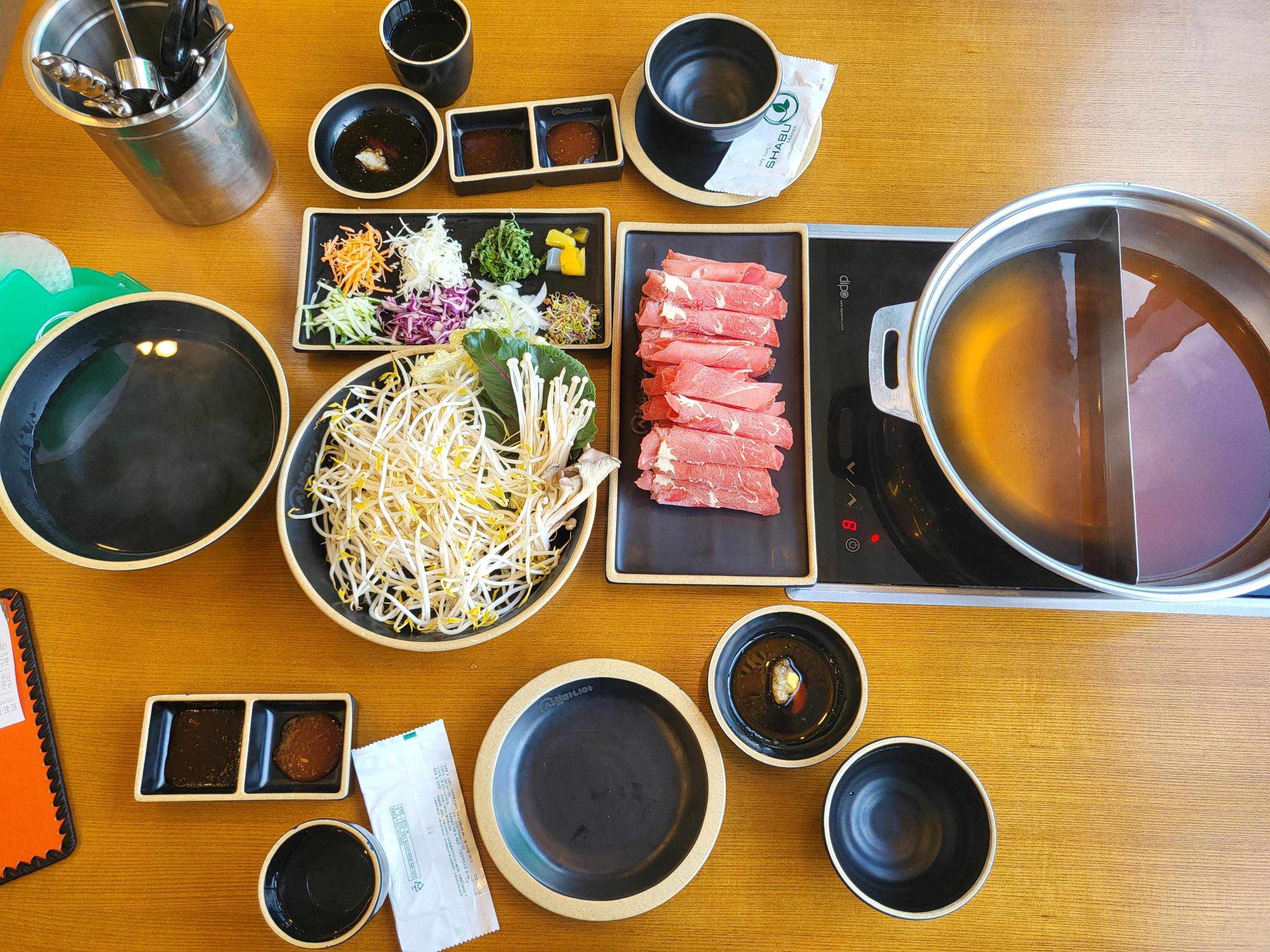 샤브마니아 - 초기셋팅