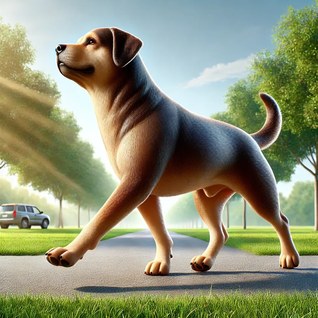 강아지 걸음걸이