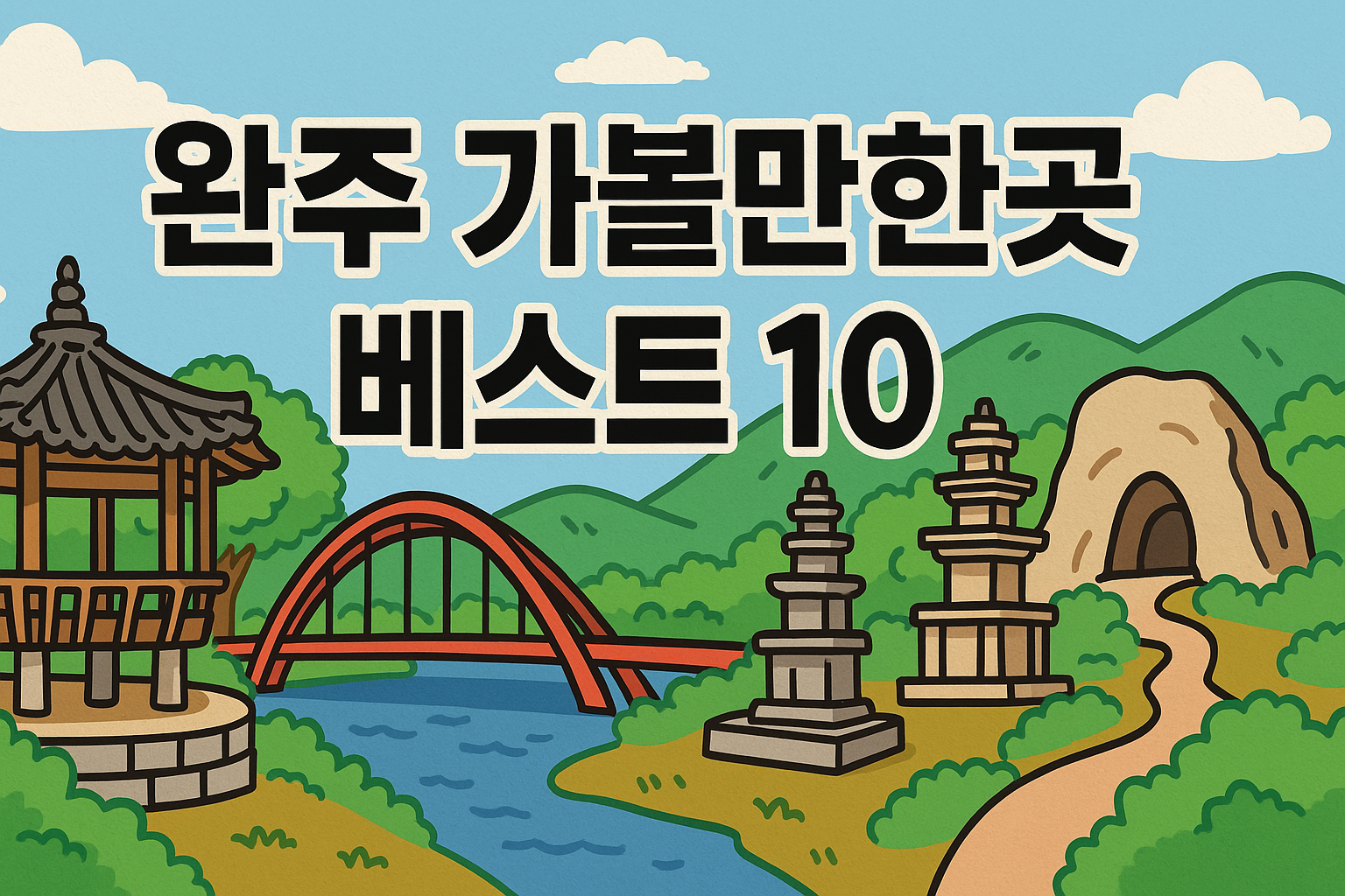 완주 가볼만한곳 베스트10