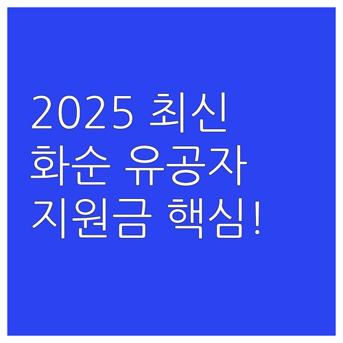 나라사랑 2025 화순군 국가유공자 ..