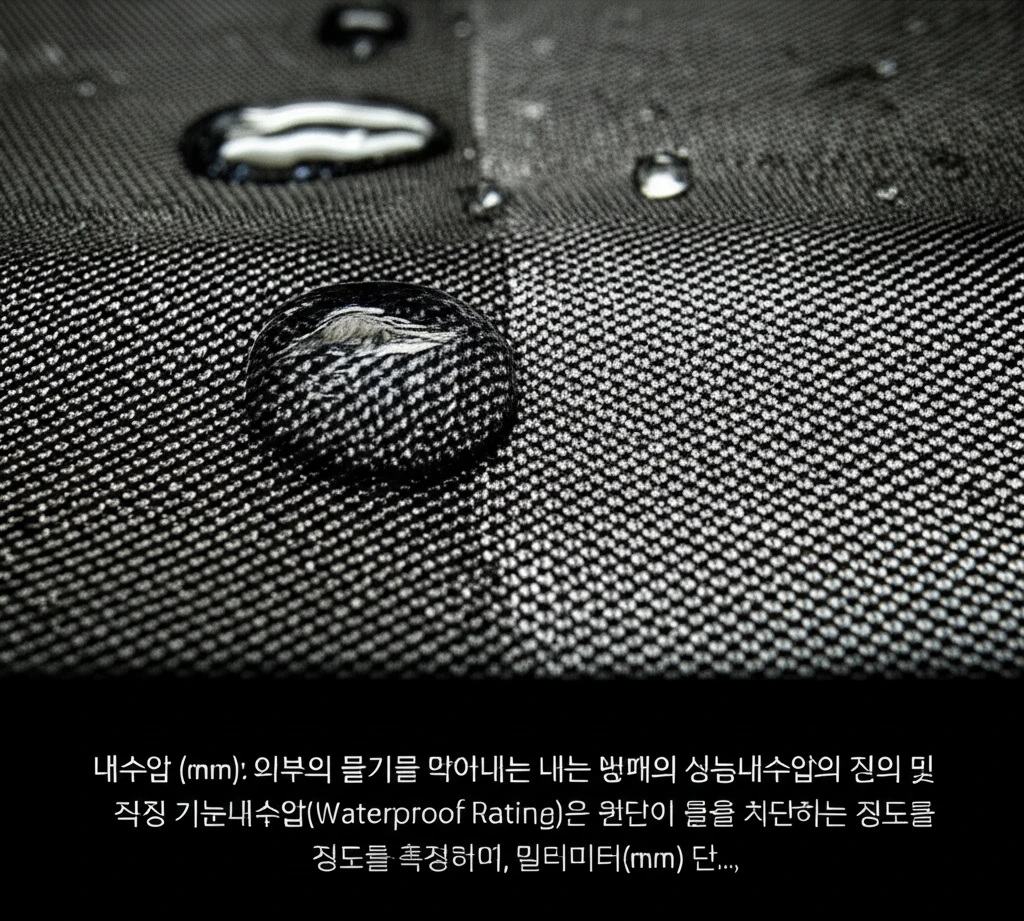 스키복 방수와 투습의 과학: 내수압(..