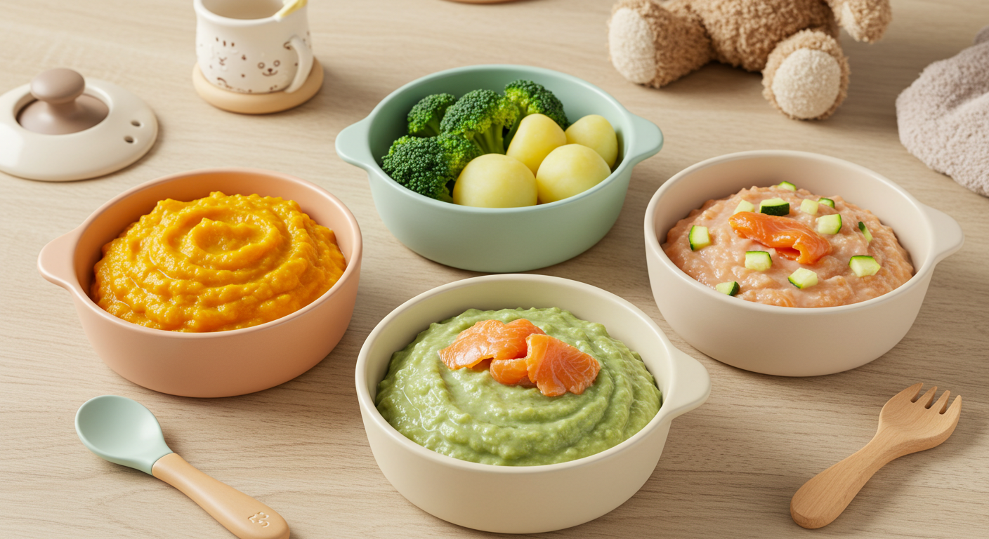 아기 반응 좋은 이유식 레시피 3선 – 편식 걱정 NO!