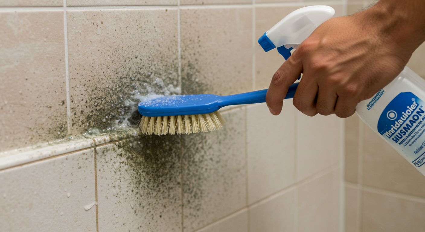 곰팡이 청소 도구, 이 조합이면 충분합니다