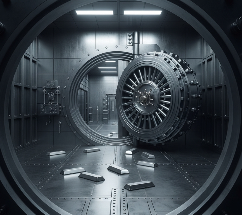 텅 빈 창고: 코멕스(COMEX) 재고가 바닥났다?