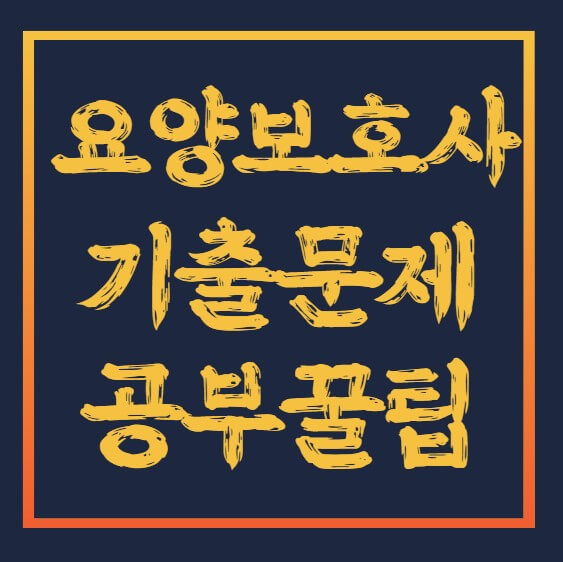 요양보호사-자격증-기출문제