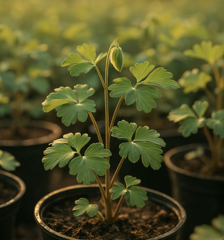 첫 만남, 건강한 어린 포기 고르기